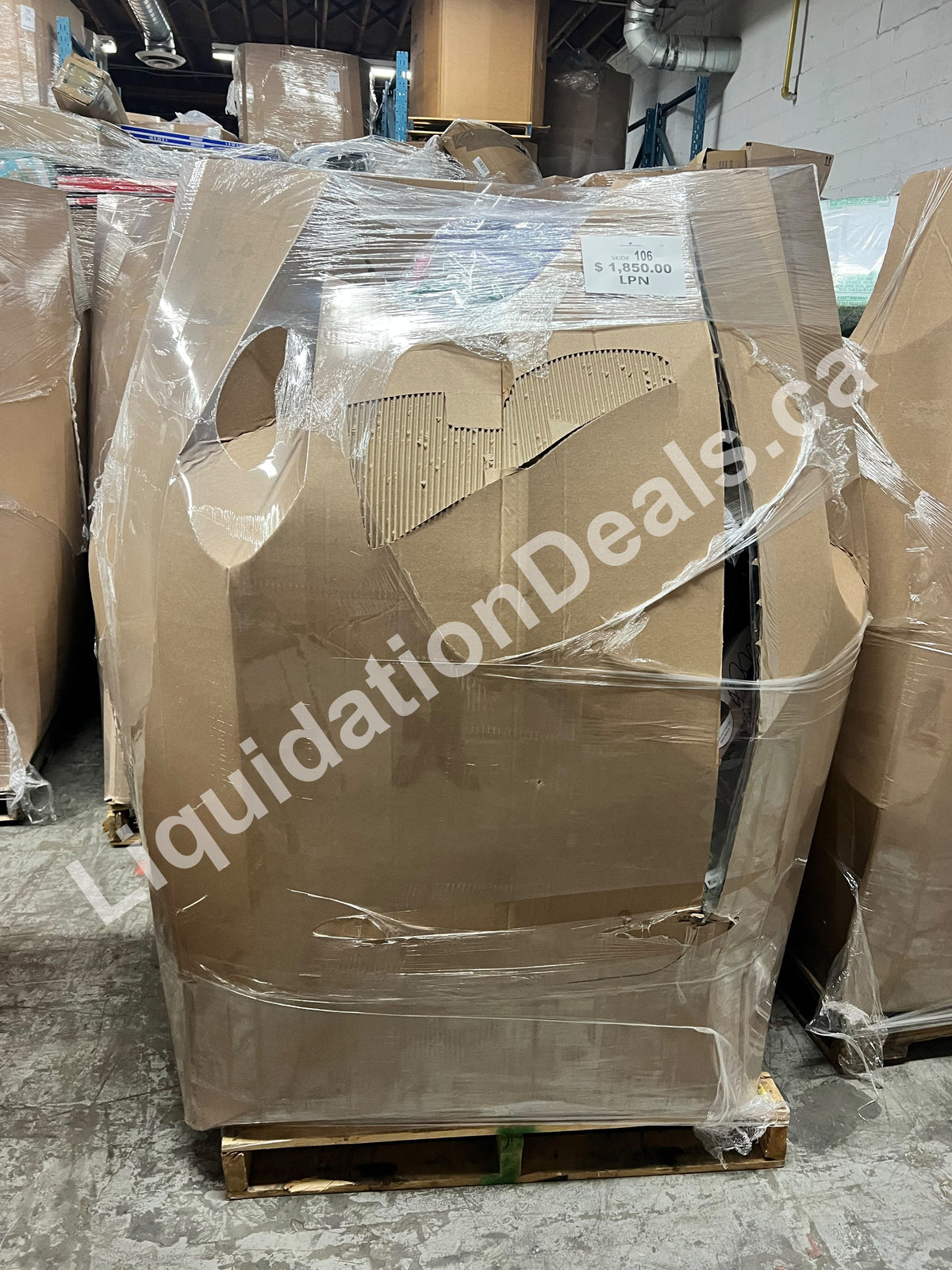 Highcount LPN Pallet #106 — Free Shipping Eligible for Parts of Ontario Only — Liquidation Pallet Wholesale