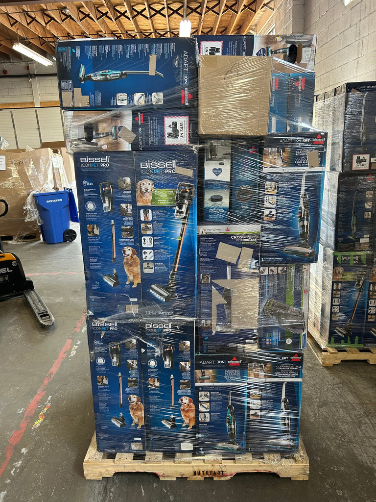 LiquidationDeals.ca Manifested Bissell Vacuums Pallet #1 |  MSRP $18,881