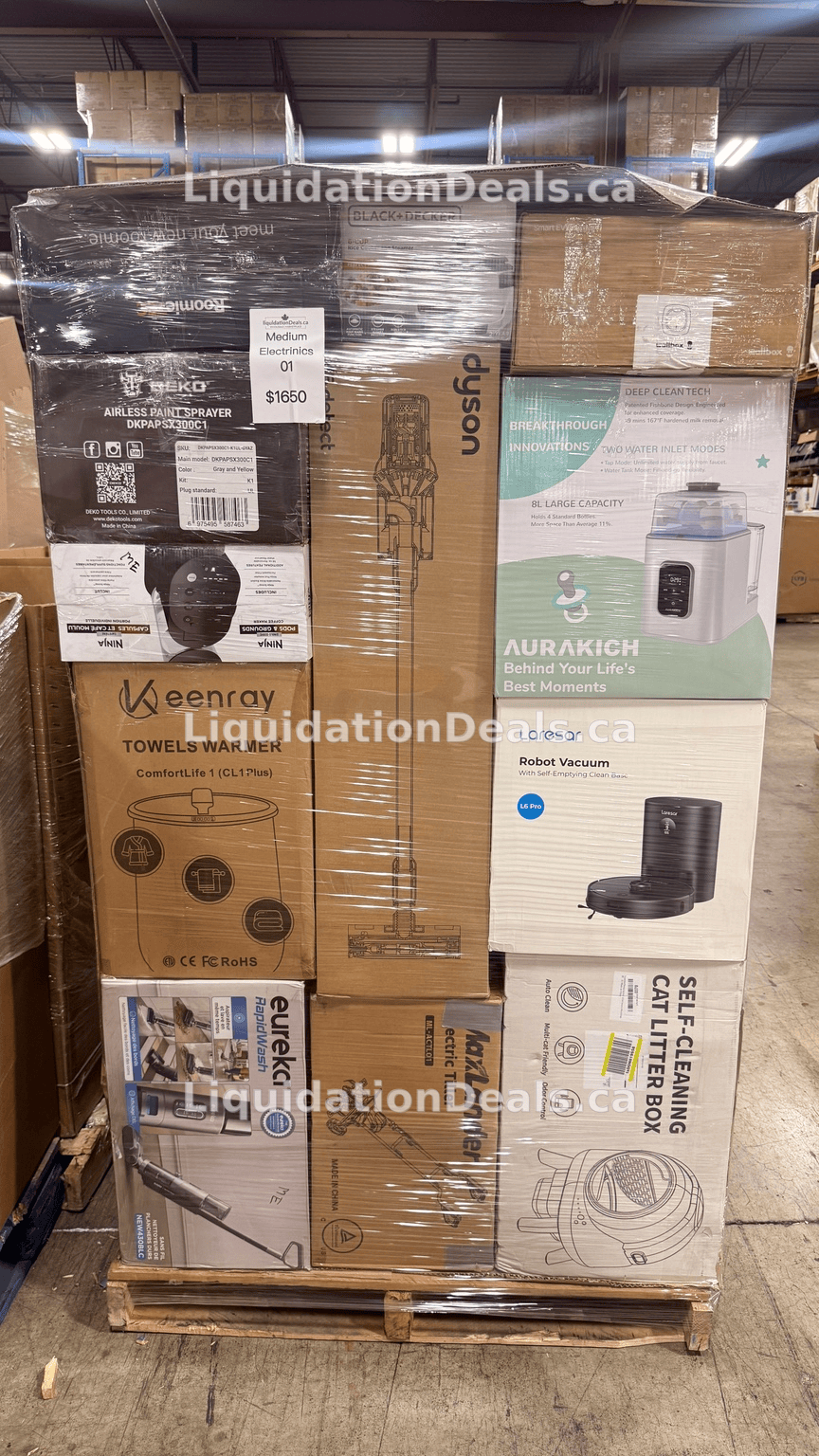 Medium Electronics #01 | Liquidation Pallet Wholesale