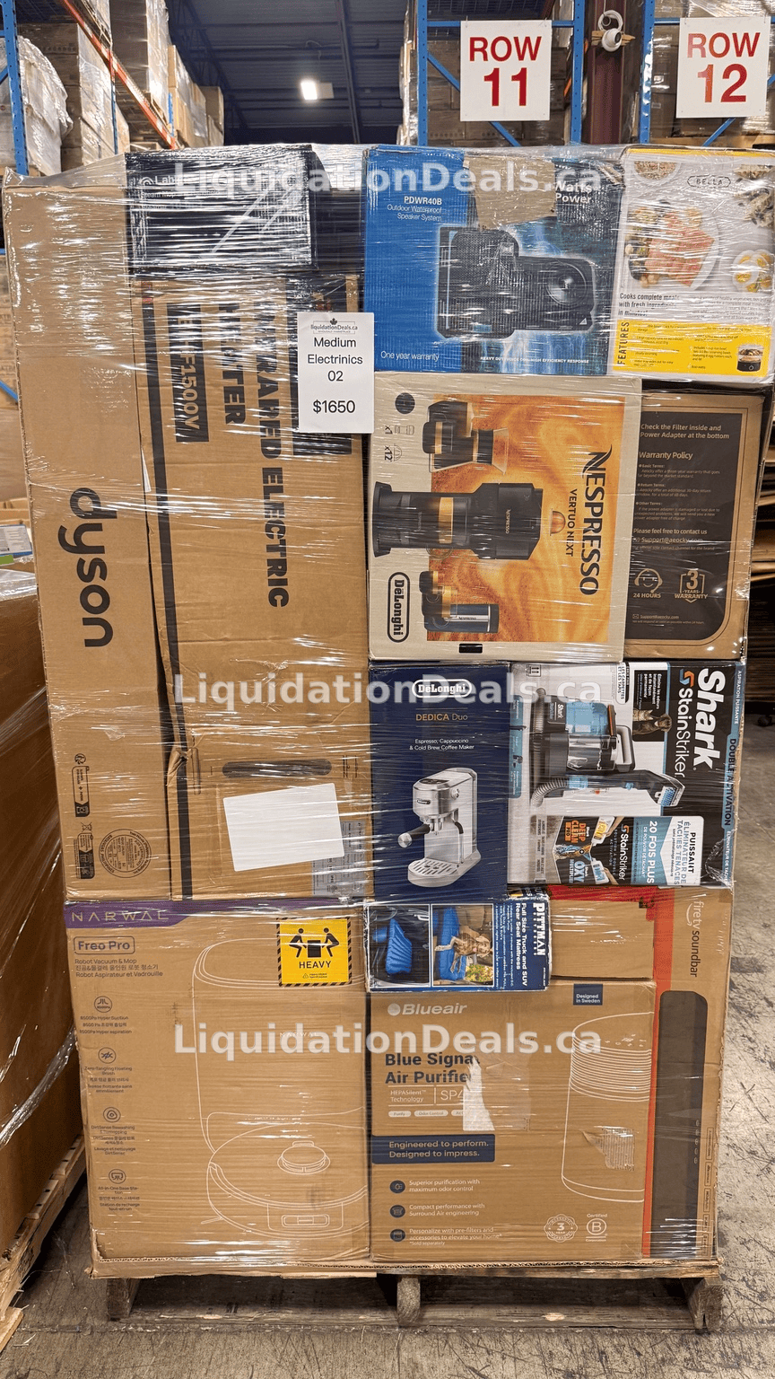 Medium Electronics #02 | Liquidation Pallet Wholesale