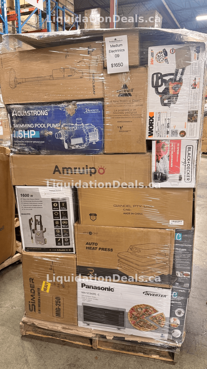 Medium Electronics #09 | Liquidation Pallet Wholesale