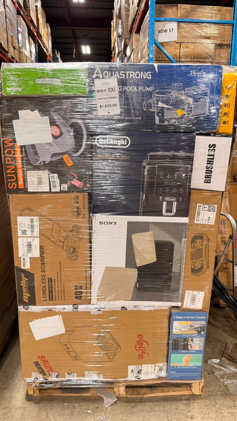 Medium Electronics #100 | Liquidation Pallet Wholesale