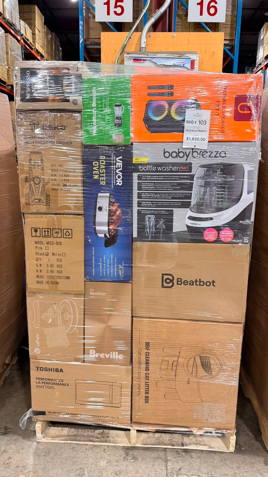 Medium Electronics #103 | Liquidation Pallet Wholesale