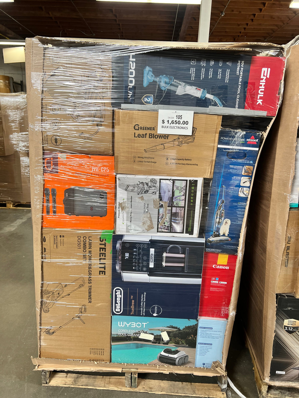 Medium Electronics #105 | Liquidation Pallet Wholesale