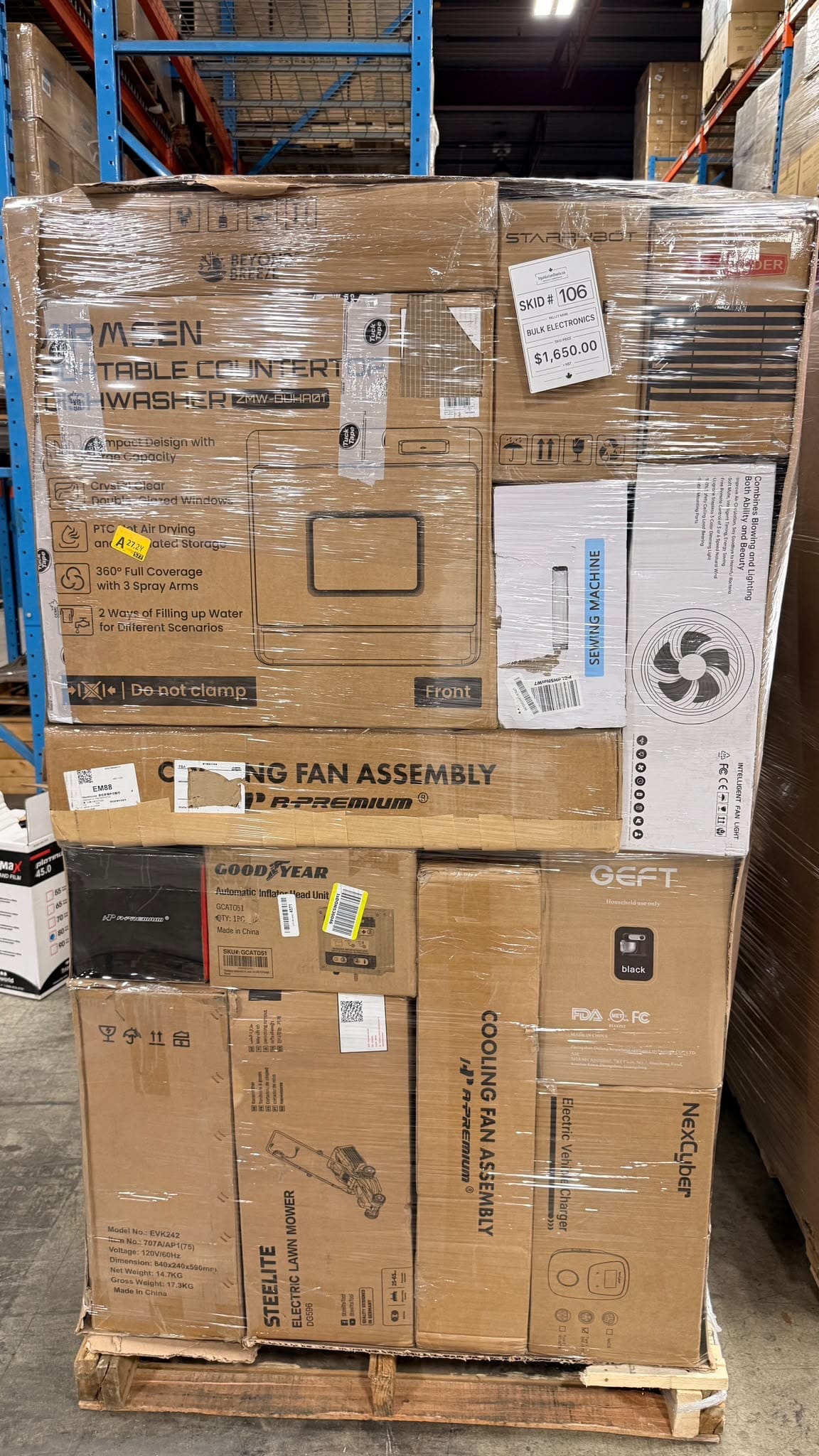 Medium Electronics #106 | Liquidation Pallet Wholesale