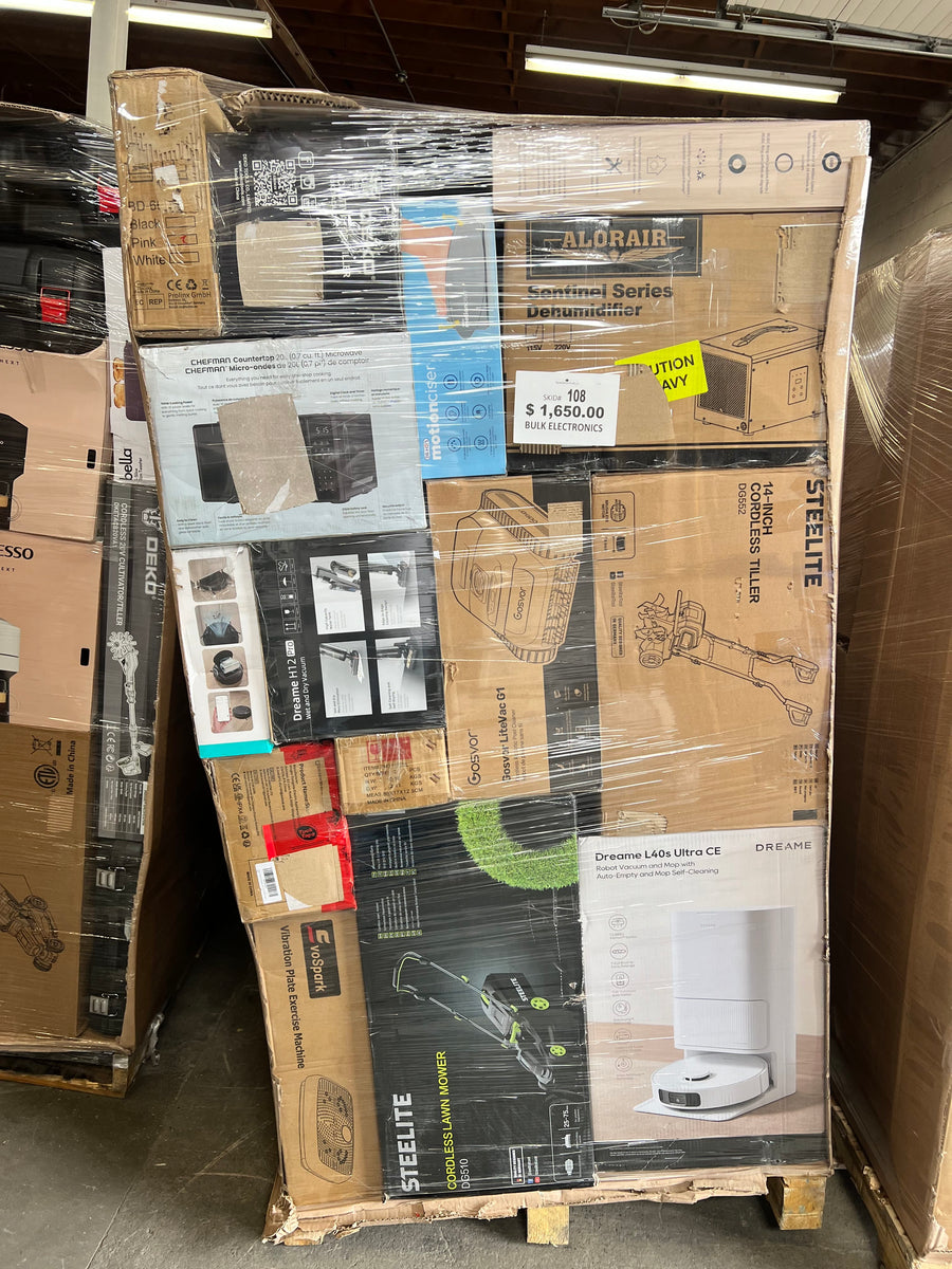 Medium Electronics #108 | Liquidation Pallet Wholesale