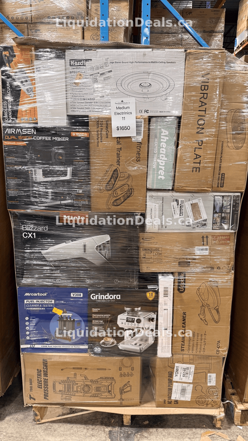 Medium Electronics #11 | Liquidation Pallet Wholesale