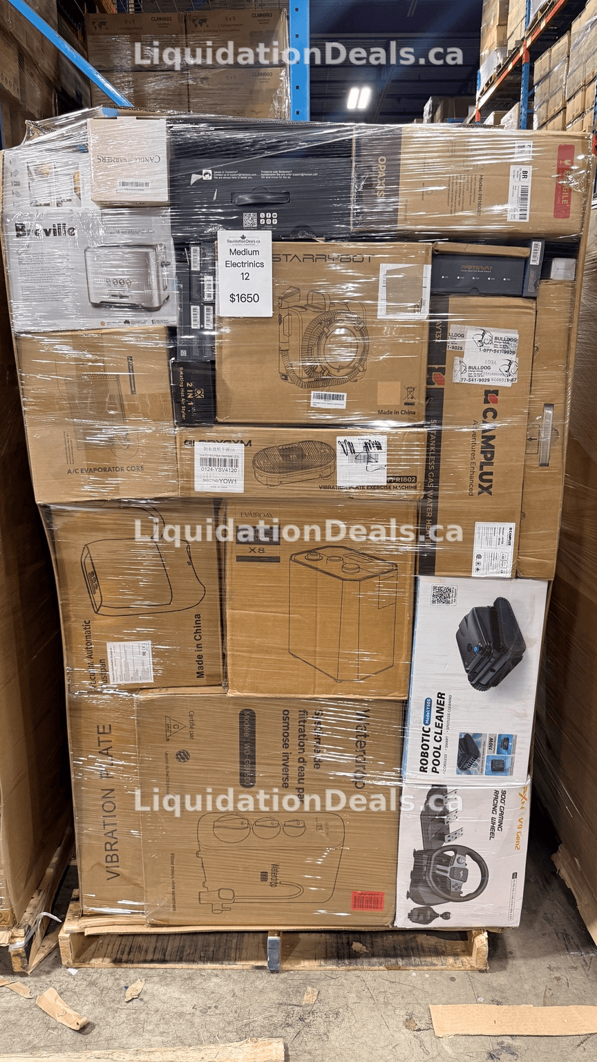 Medium Electronics #12 | Liquidation Pallet Wholesale