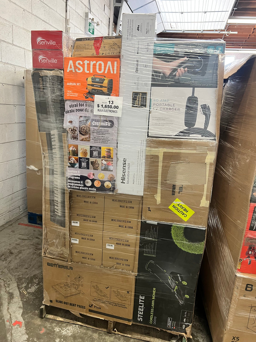 Medium Electronics #13 | Liquidation Pallet Wholesale