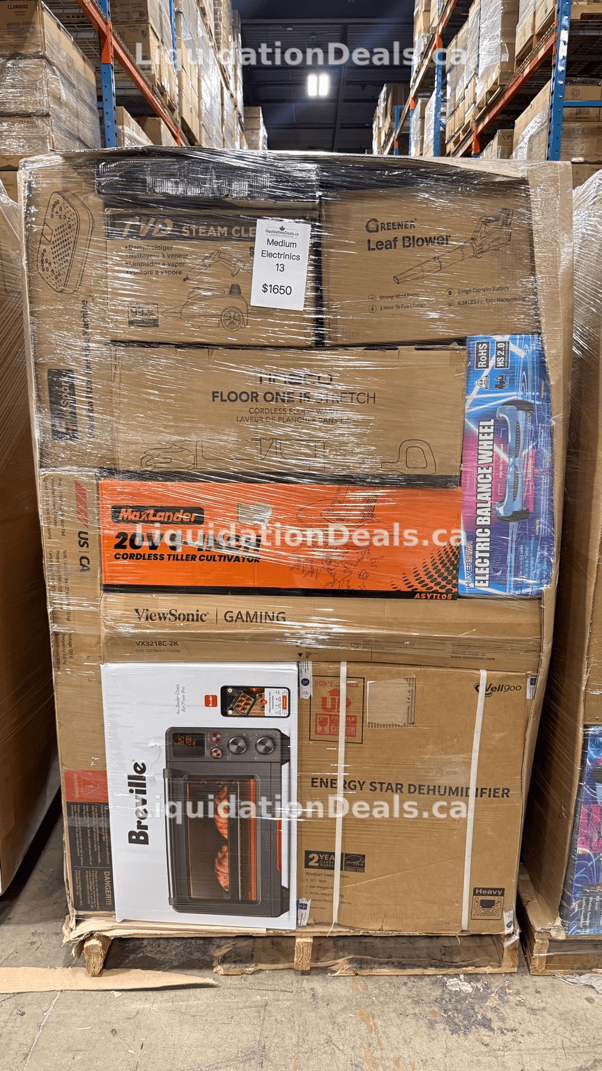Medium Electronics #13 | Liquidation Pallet Wholesale