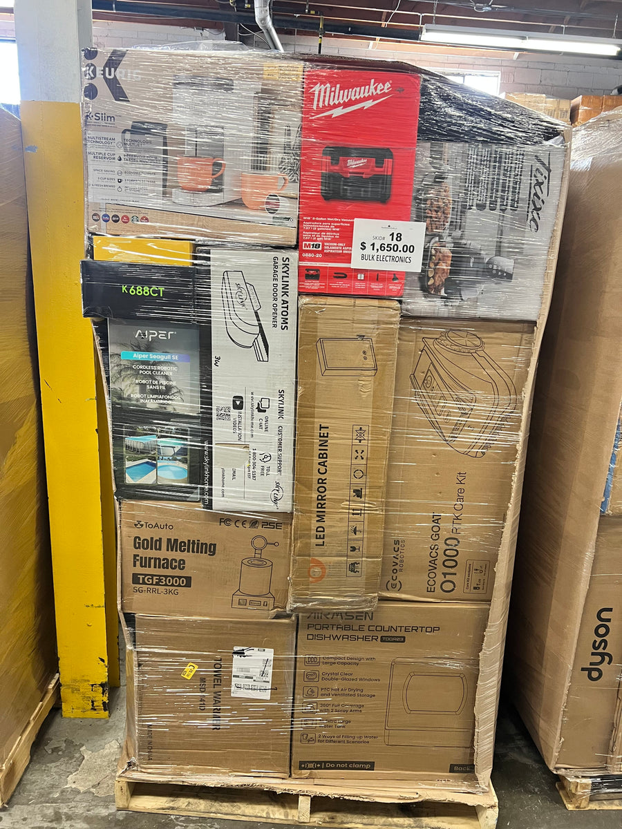 Medium Electronics #18 | Liquidation Pallet Wholesale