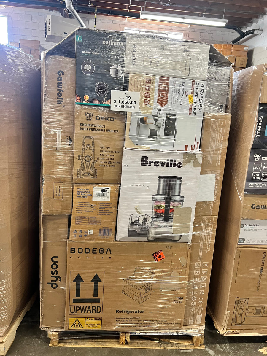 Medium Electronics #19 | Liquidation Pallet Wholesale