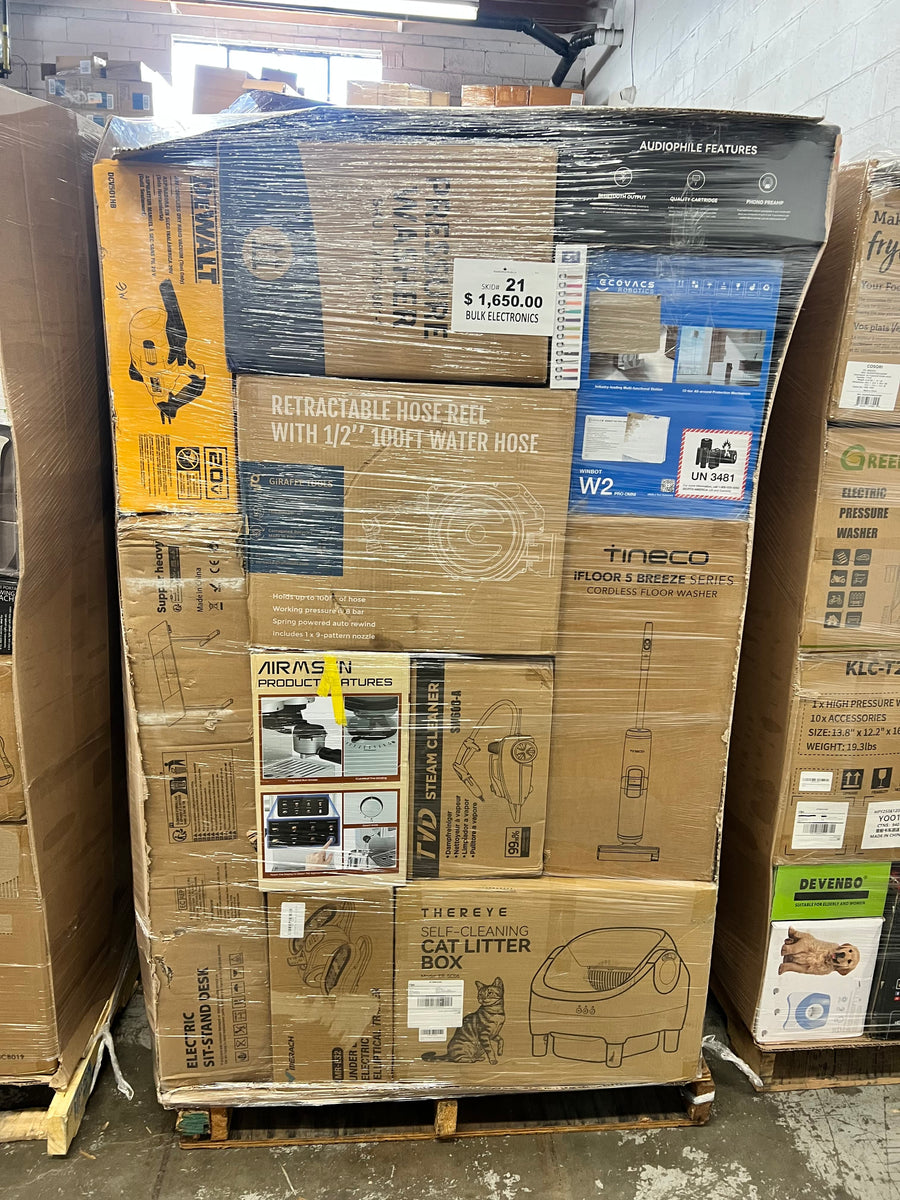 Medium Electronics #21 | Liquidation Pallet Wholesale