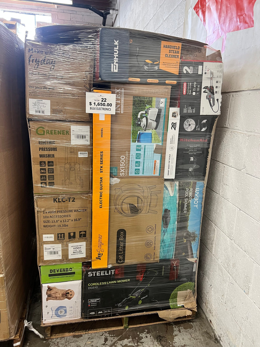 Medium Electronics #22 | Liquidation Pallet Wholesale