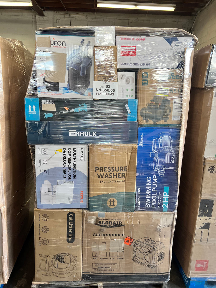 Medium Electronics #3 | Liquidation Pallet Wholesale