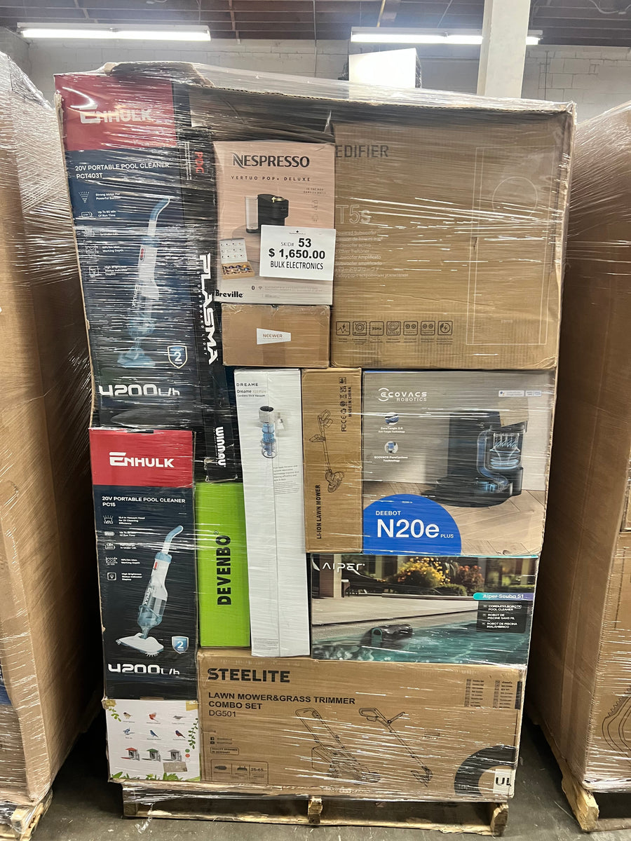 Medium Electronics #53 | Liquidation Pallet Wholesale