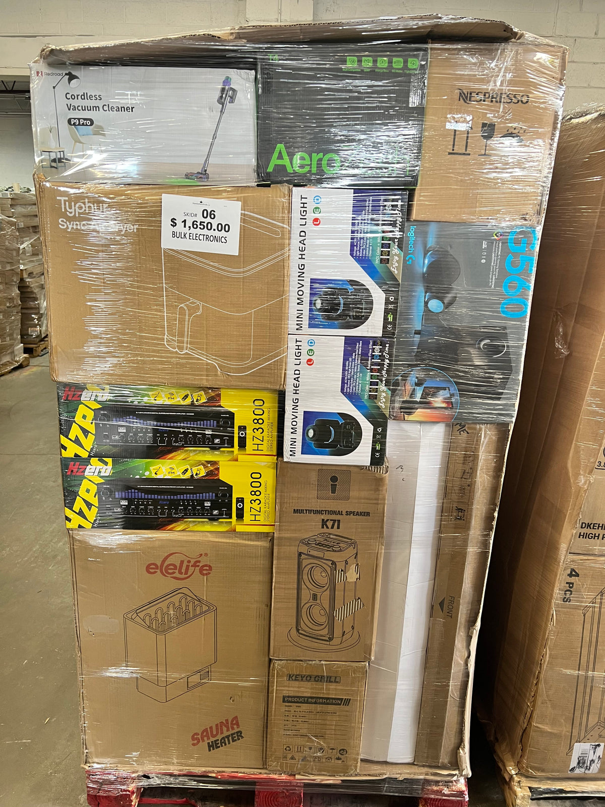 Medium Electronics #6 | Liquidation Pallet Wholesale