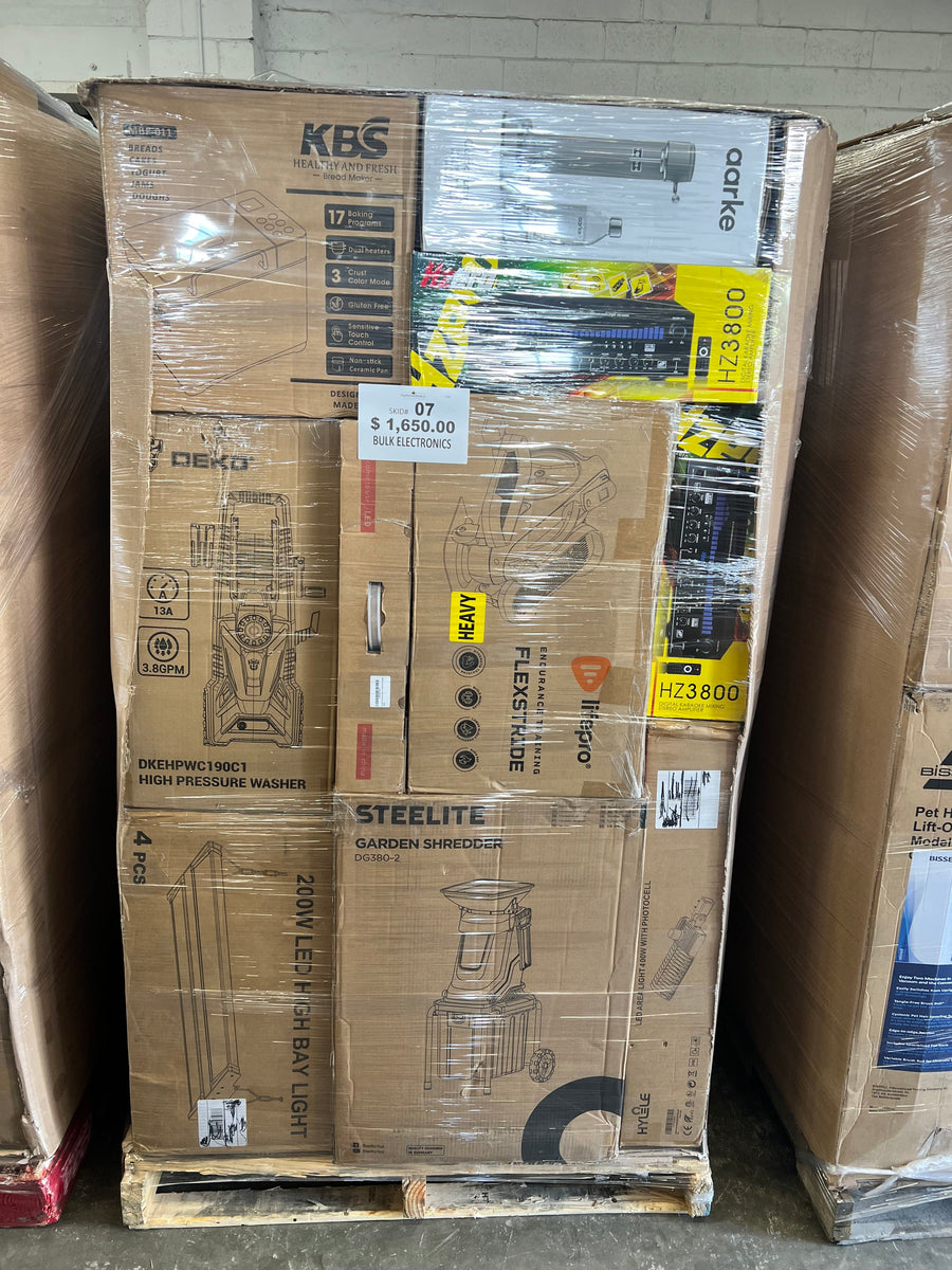 Medium Electronics #7 | Liquidation Pallet Wholesale