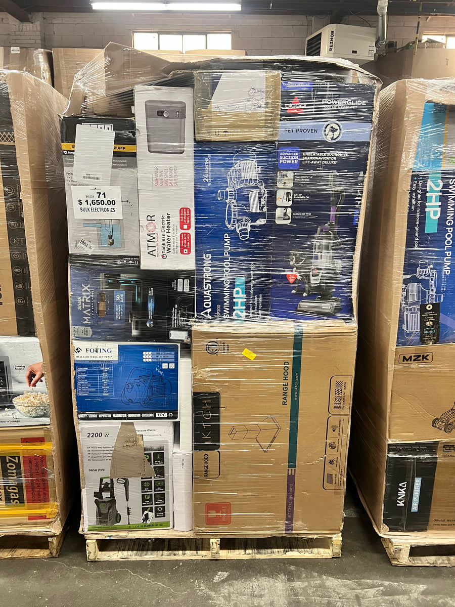 Medium Electronics #71 | Liquidation Pallet Wholesale