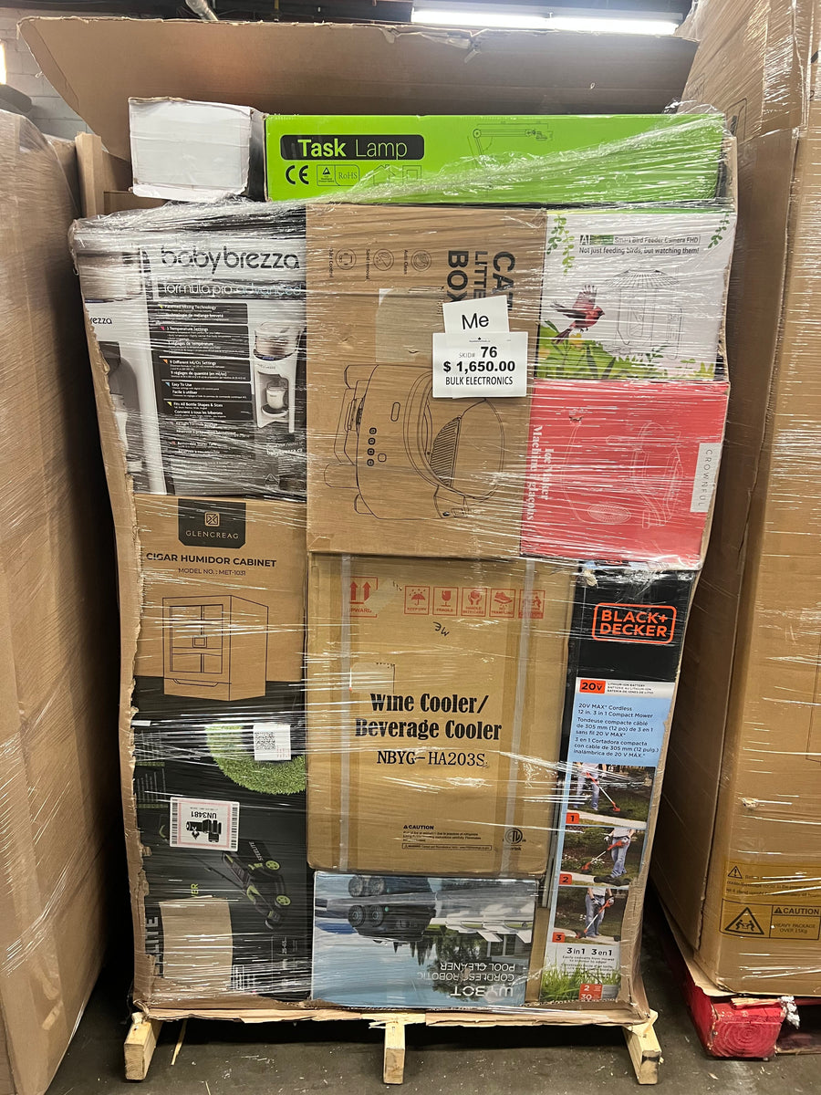 Medium Electronics #76 | Liquidation Pallet Wholesale