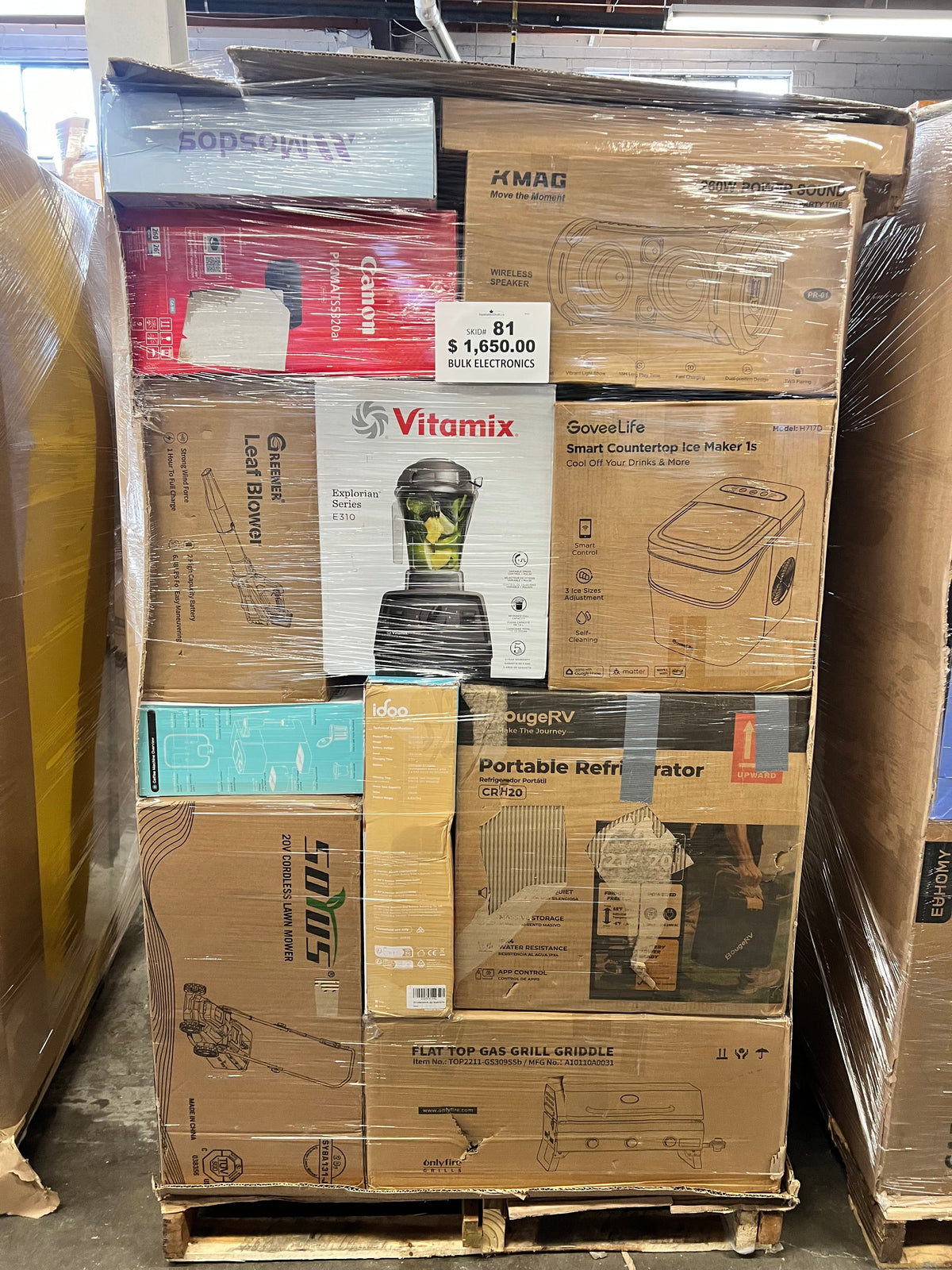 Medium Electronics #81 | Liquidation Pallet Wholesale