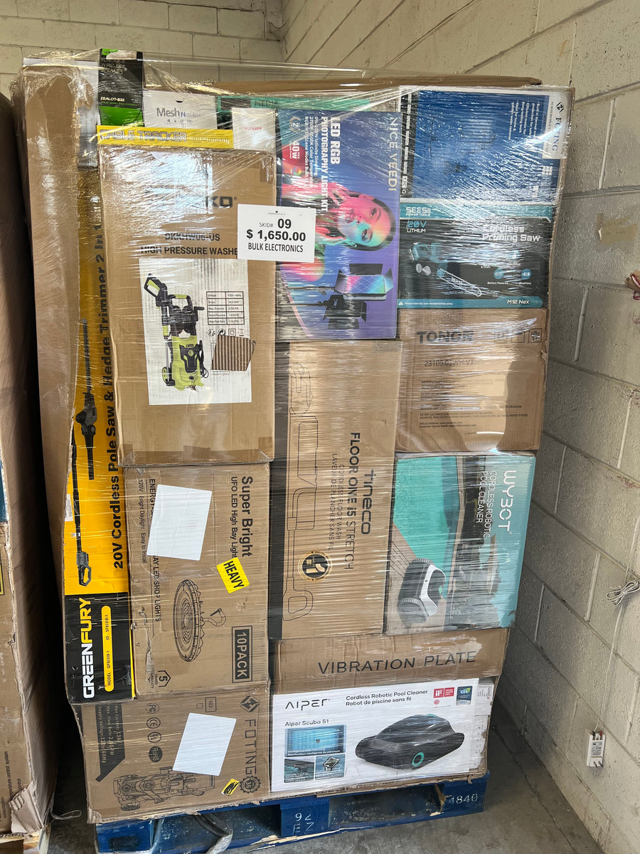 Medium Electronics #9 | Liquidation Pallet Wholesale