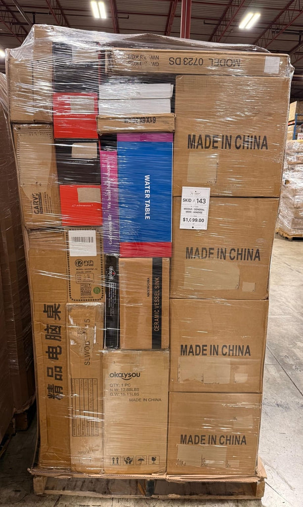LiquidationDeals.ca Medium General Merchandise #143-1 | Liquidation Pallet Wholesale