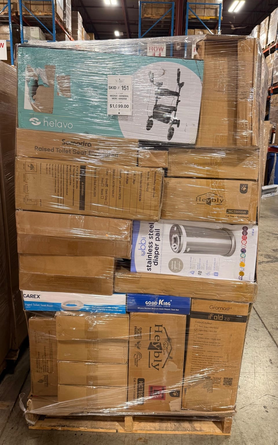 Medium General Merchandise #151 | Liquidation Pallet Wholesale