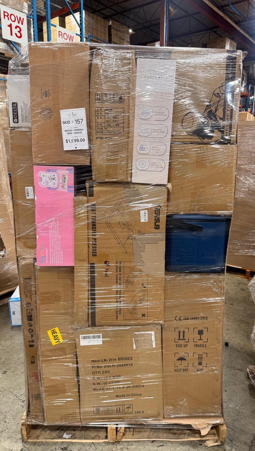 Medium General Merchandise #157 | Liquidation Pallet Wholesale