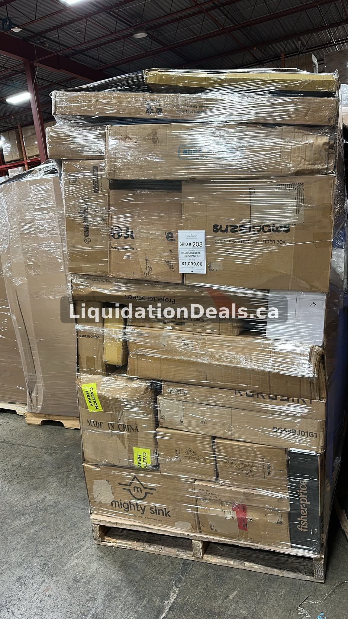 Medium General Merchandise 203 (Free Shipping Eligible)