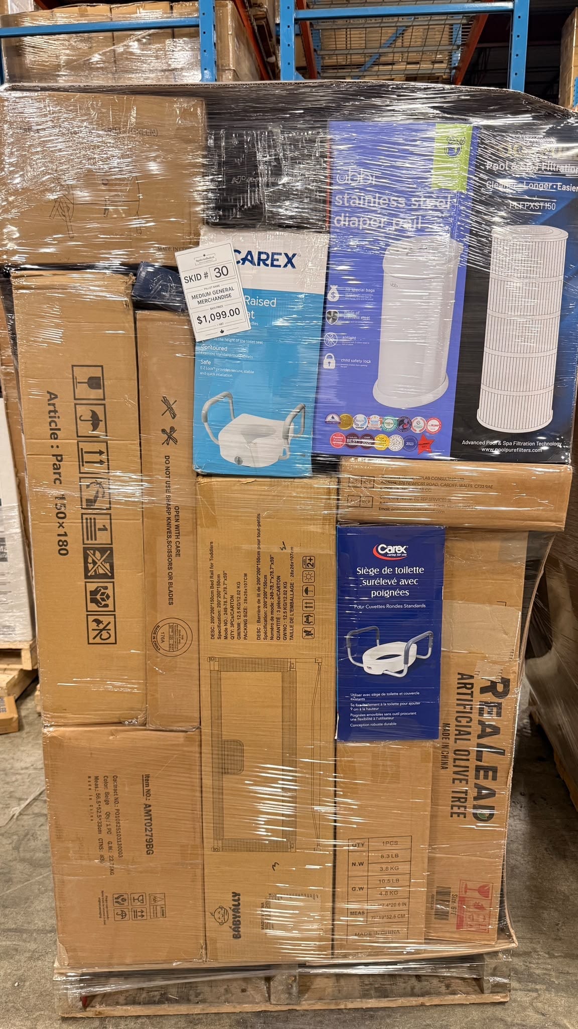 Medium General Merchandise #30 | Liquidation Pallet Wholesale