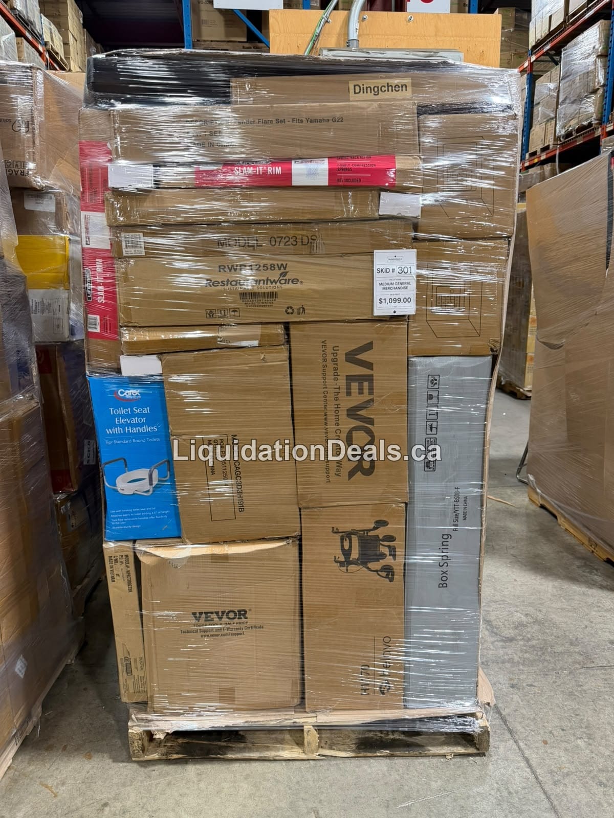 Medium General Merchandise #301 — Free Shipping Eligible for Parts of Ontario Only