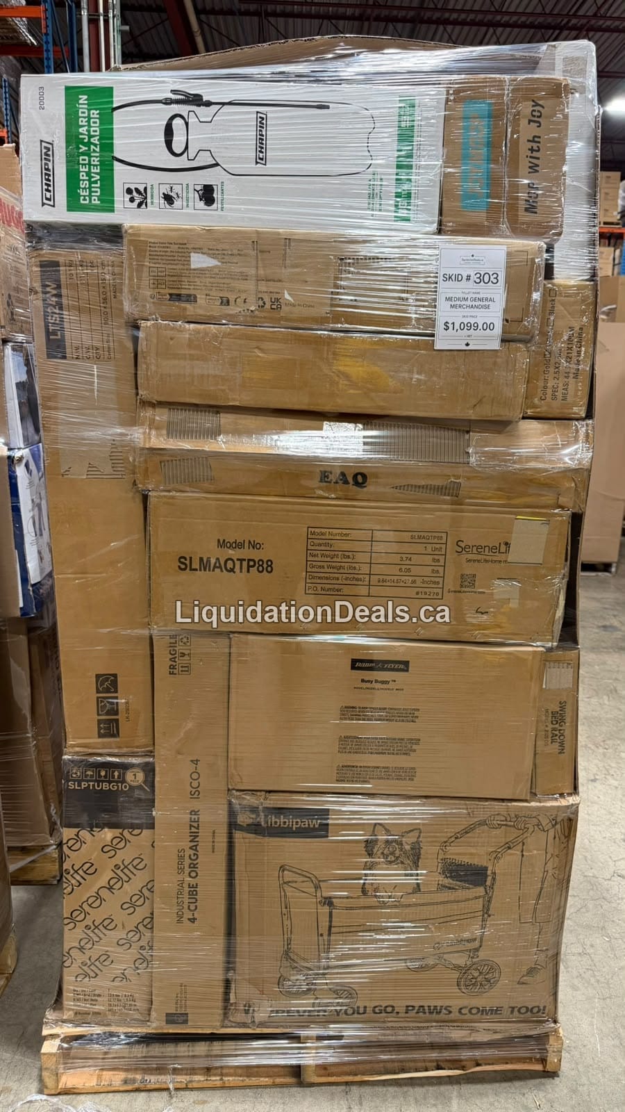 Medium General Merchandise #303 — Free Shipping Eligible for Parts of Ontario Only