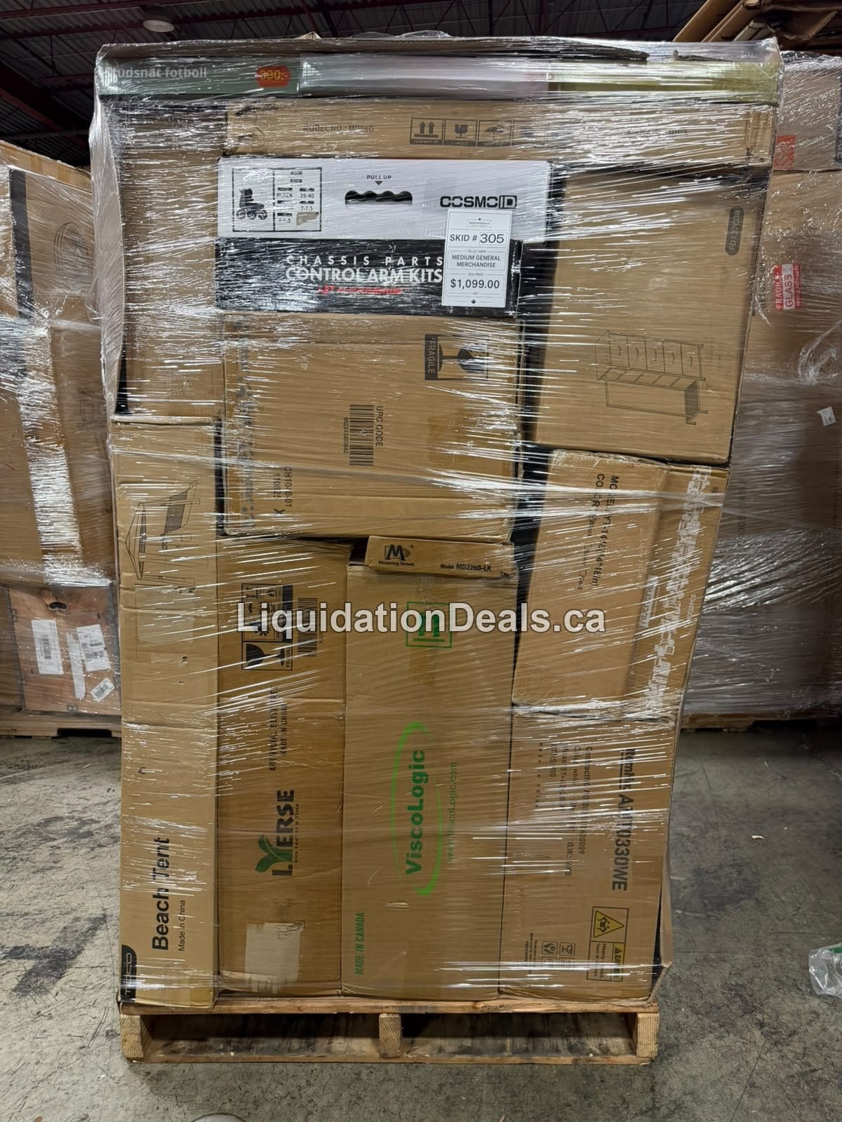 Medium General Merchandise #305 — Free Shipping Eligible for Parts of Ontario Only