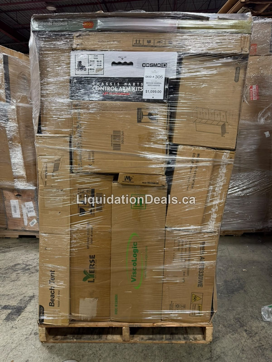 Medium General Merchandise #305 — Free Shipping Eligible for Parts of Ontario Only