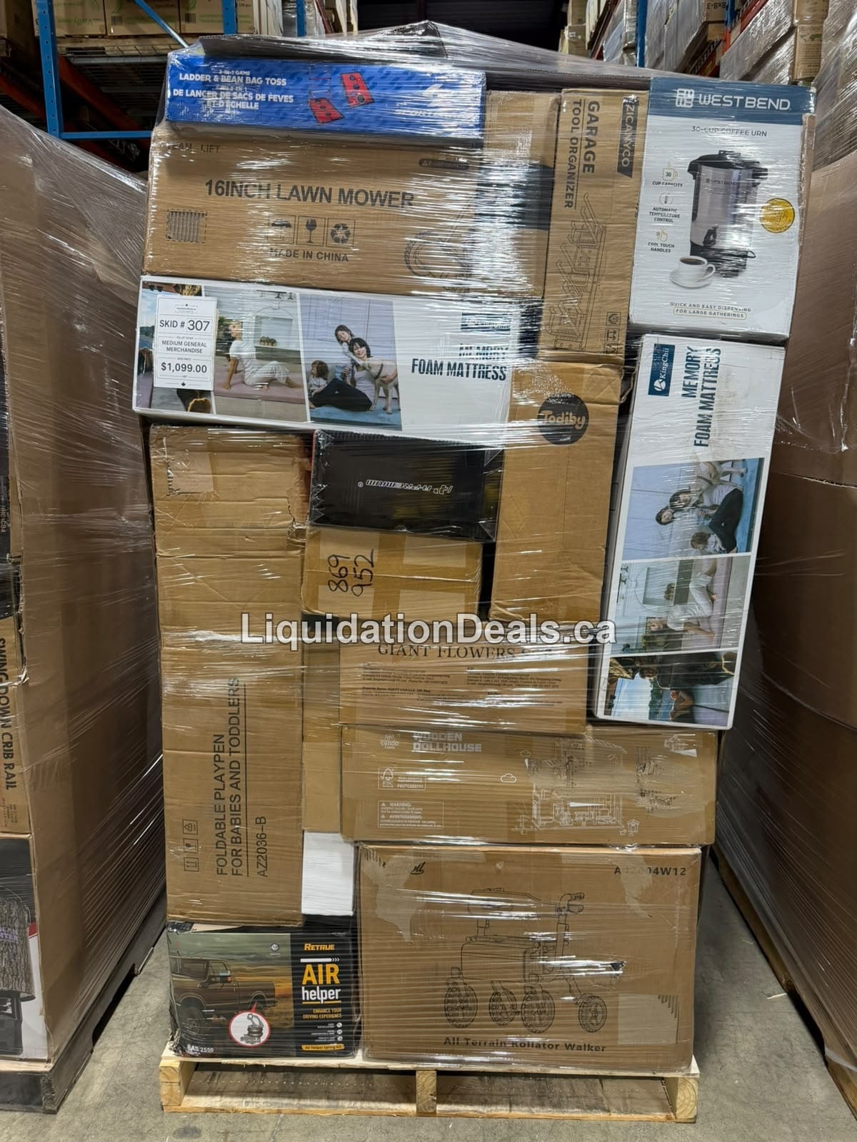 Medium General Merchandise #307 — Free Shipping Eligible for Parts of Ontario Only