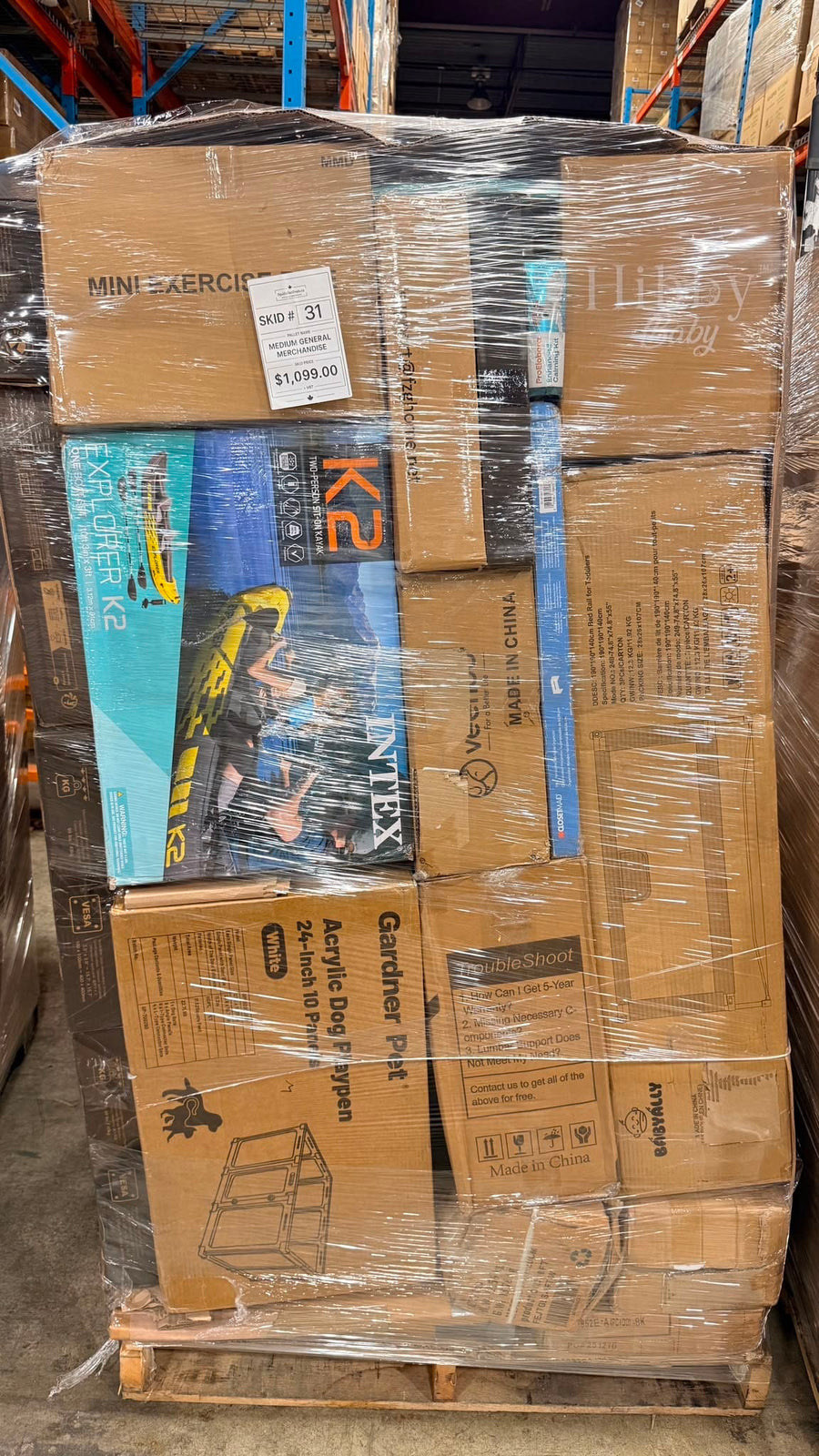 Medium General Merchandise #31 | Liquidation Pallet Wholesale