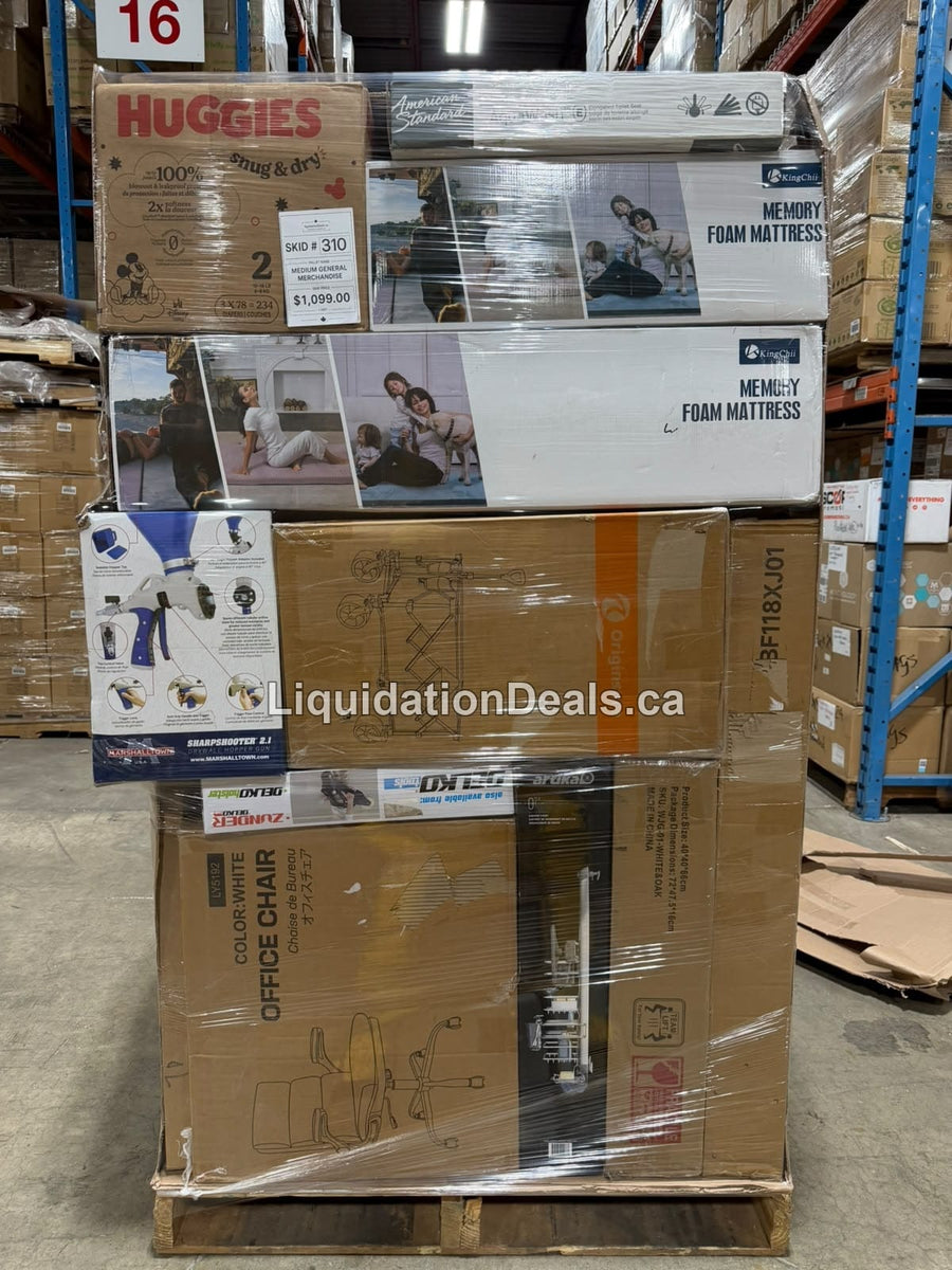 Medium General Merchandise #310 — Free Shipping Eligible for Parts of Ontario Only