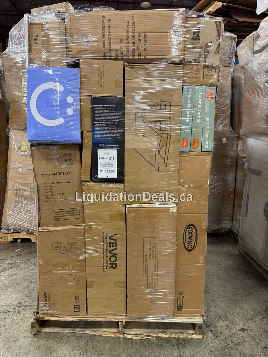 Medium General Merchandise #311 — Free Shipping Eligible for Parts of Ontario Only
