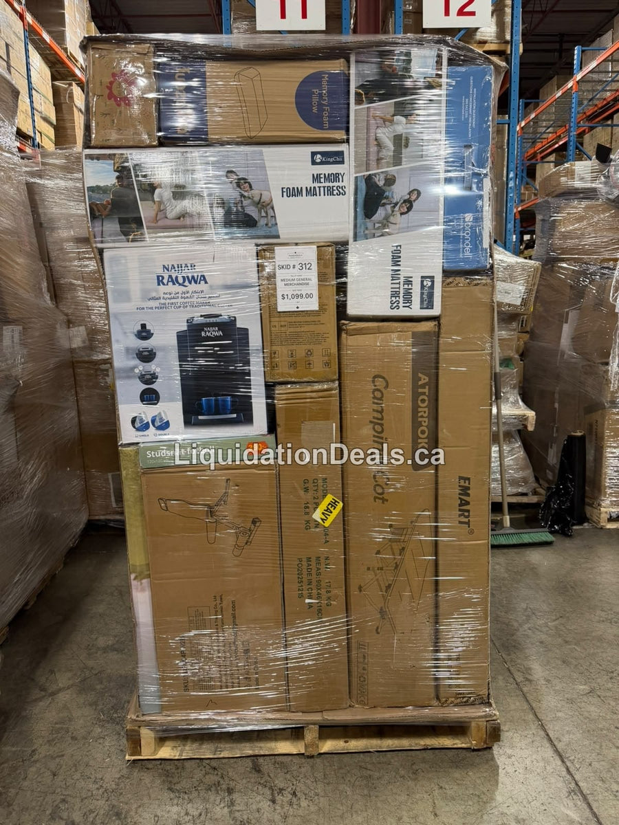 Medium General Merchandise #312 — Free Shipping Eligible for Parts of Ontario Only