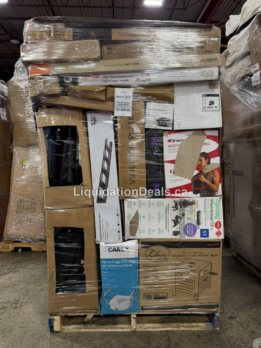 Medium General Merchandise #317 — Free Shipping Eligible for Parts of Ontario Only