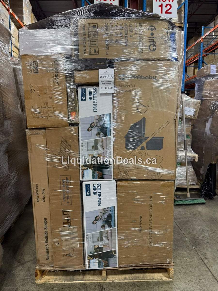 Medium General Merchandise #318 — Free Shipping Eligible for Parts of Ontario Only