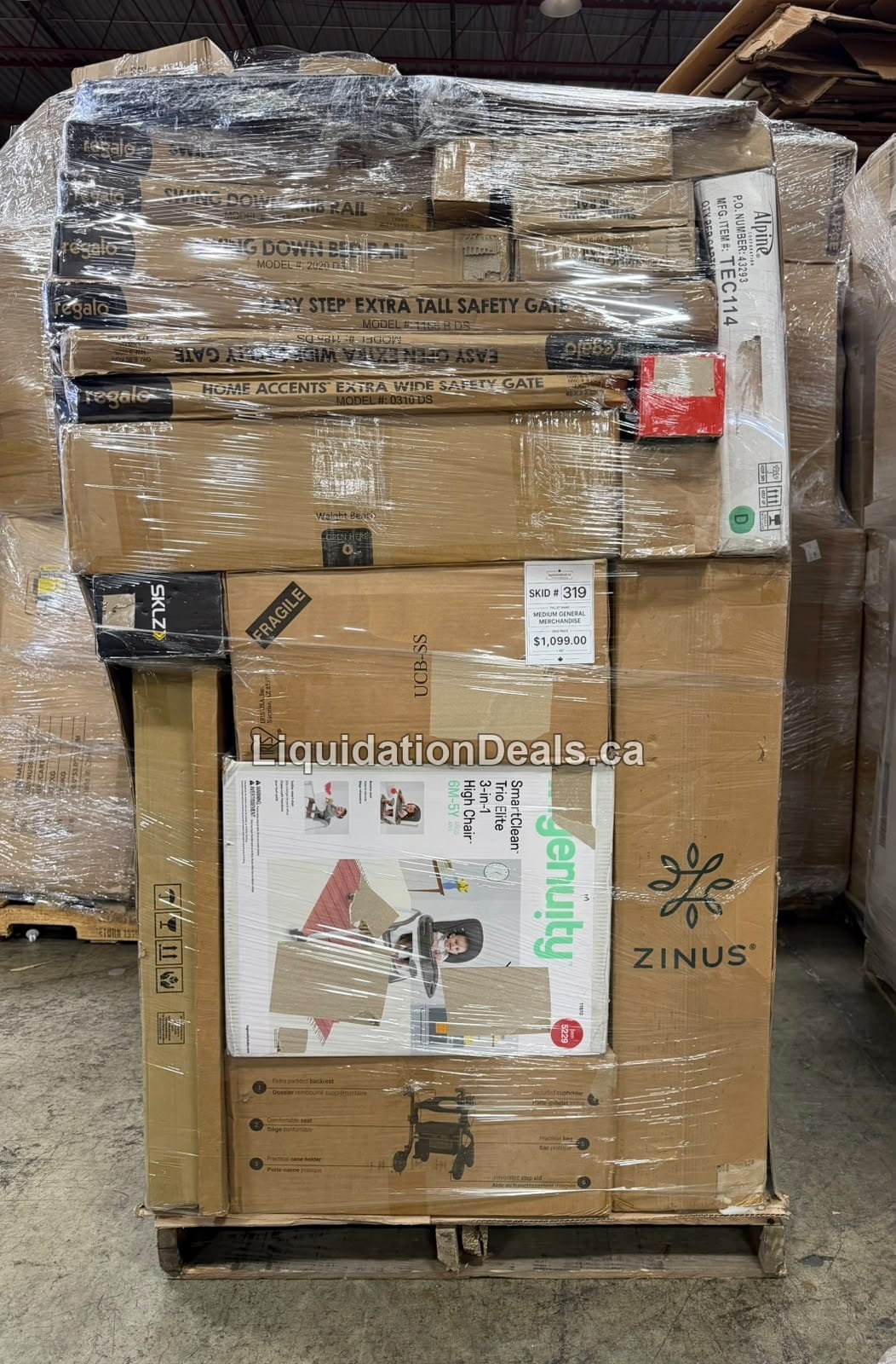 Medium General Merchandise #319 — Free Shipping Eligible for Parts of Ontario Only