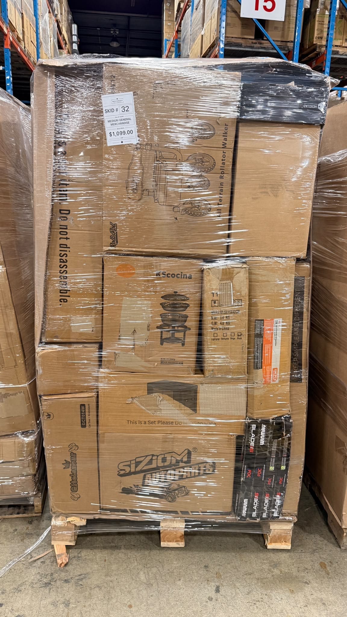 Medium General Merchandise #32 | Liquidation Pallet Wholesale