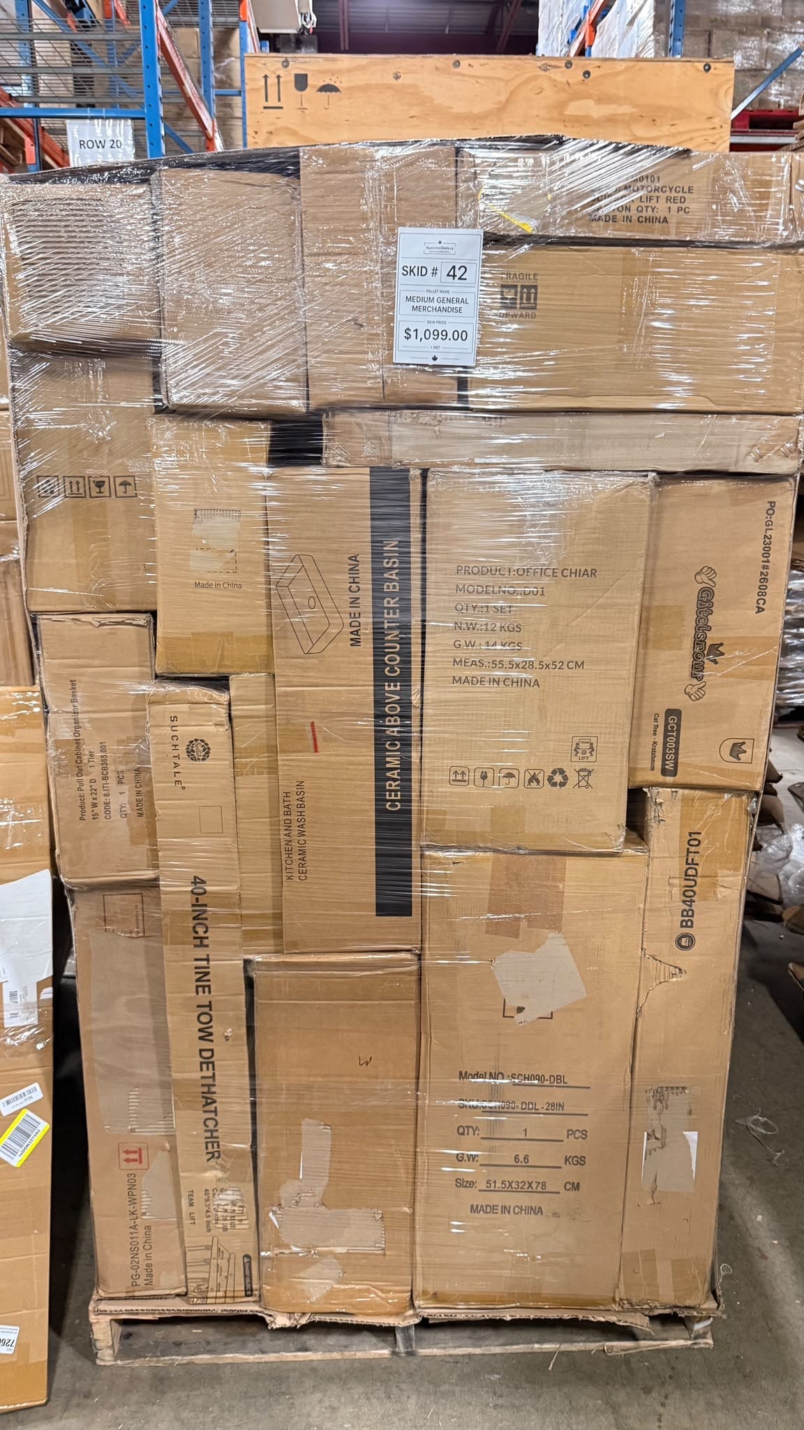 Medium General Merchandise #42 | Liquidation Pallet Wholesale