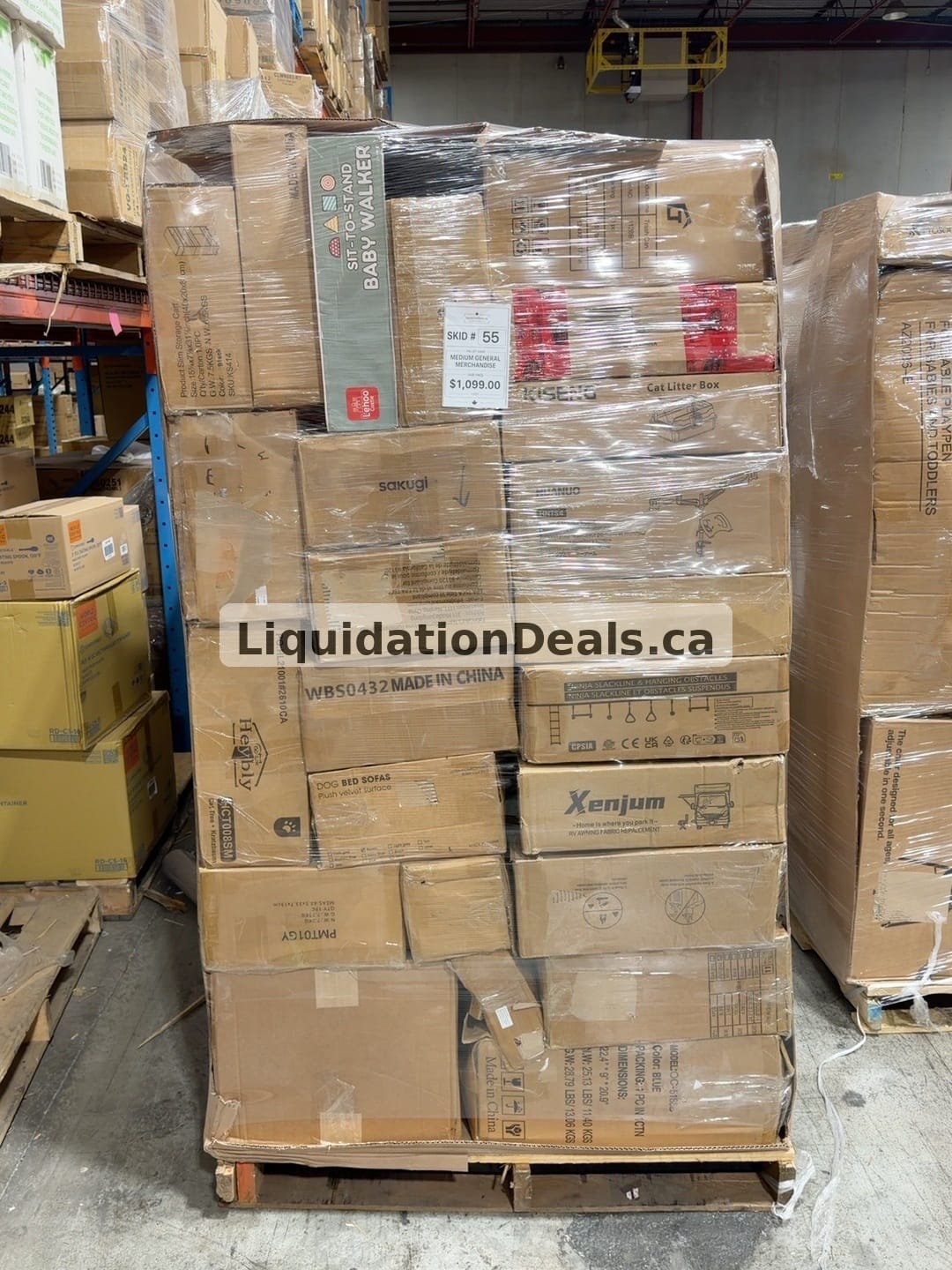 Medium General Merchandise #55 — Free Shipping Eligible for Parts of Ontario Only