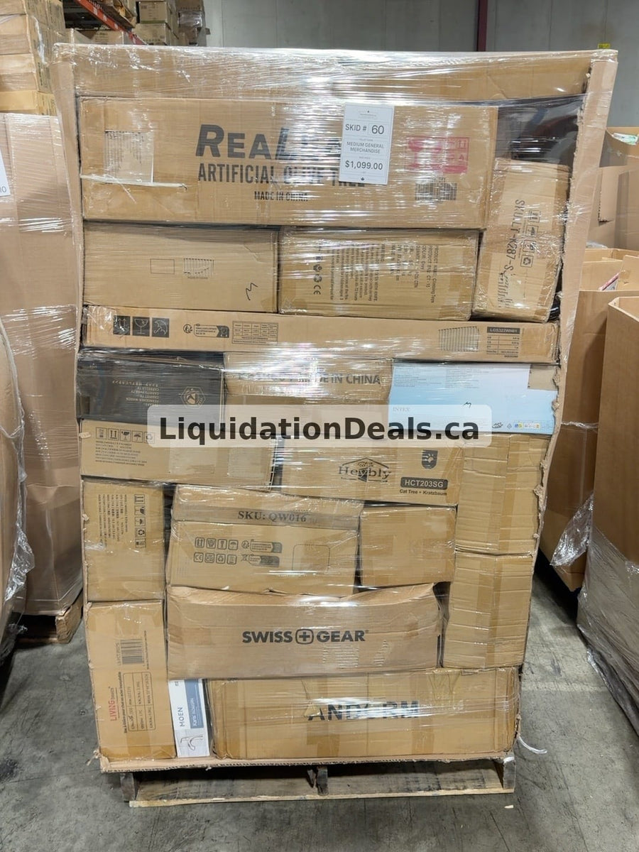 Medium General Merchandise #60 — Free Shipping Eligible for Parts of Ontario Only