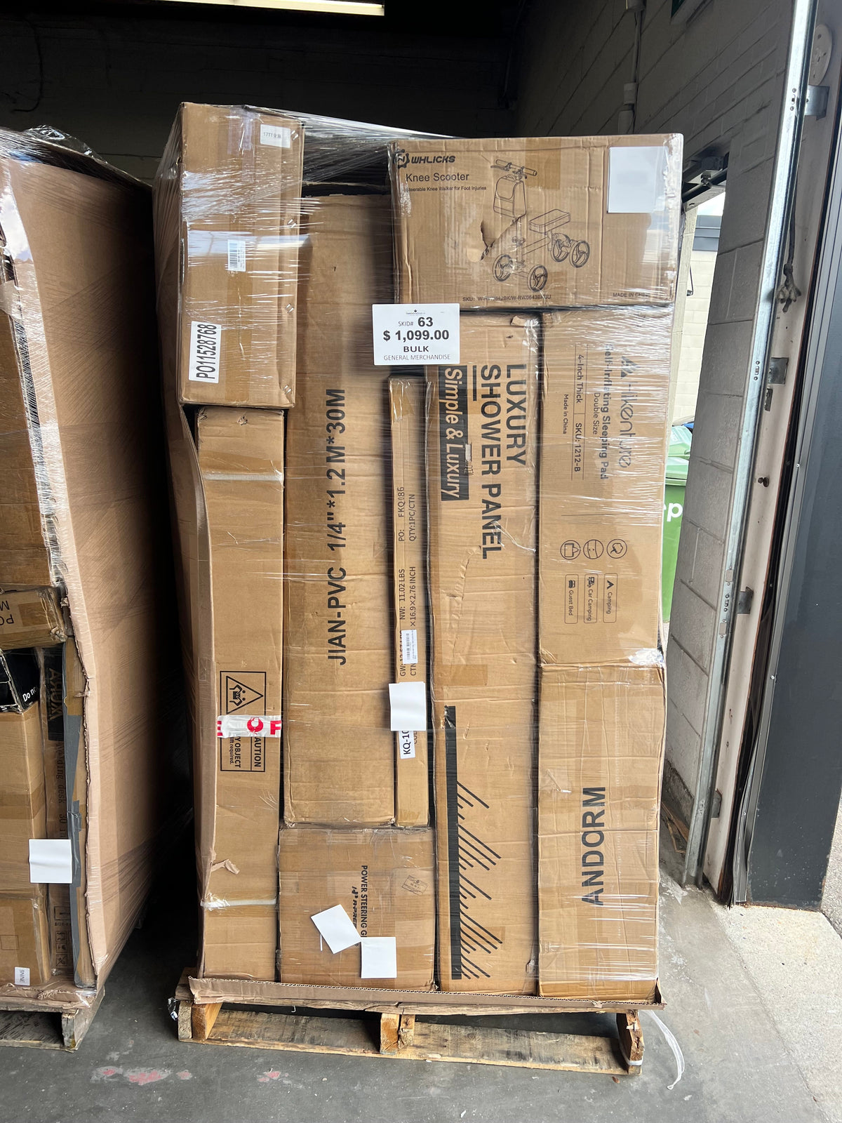 Medium General Merchandise #63 — Free Shipping Eligible for Parts of Ontario Only — Liquidation Pallet Wholesale