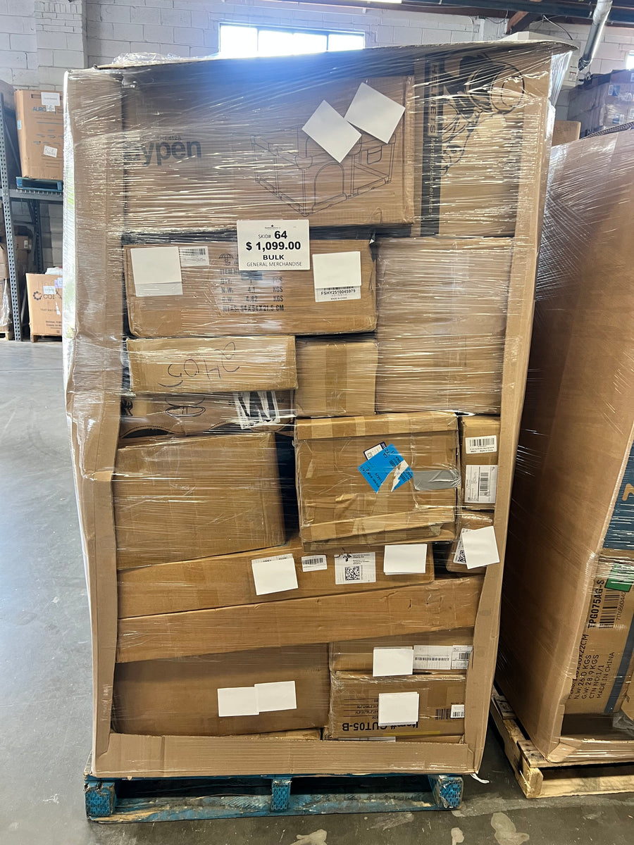 Medium General Merchandise #64 — Free Shipping Eligible for Parts of Ontario Only — Liquidation Pallet Wholesale
