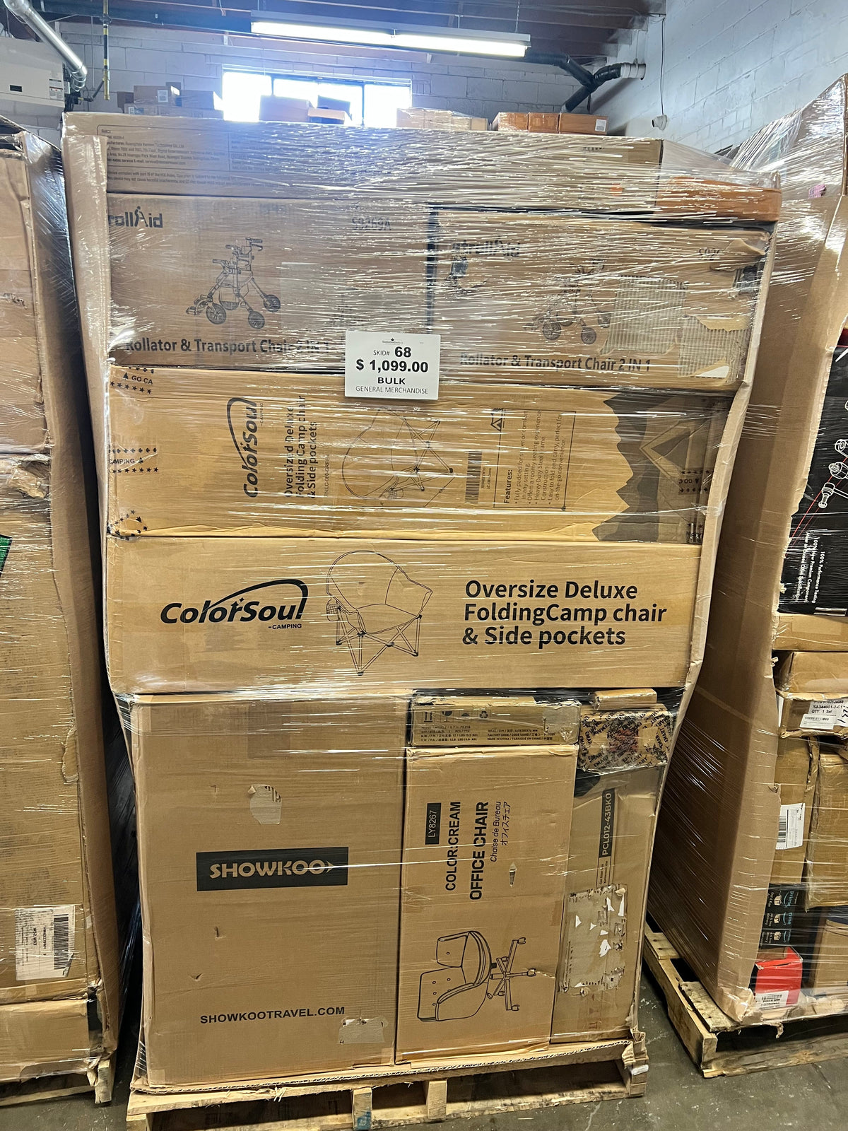 Medium General Merchandise #68 — Free Shipping Eligible for Parts of Ontario Only — Liquidation Pallet Wholesale